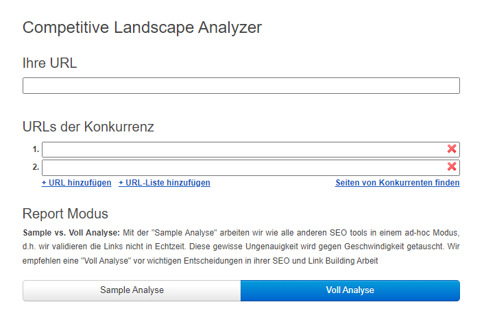 LRT Competitive Landscape Analyzer